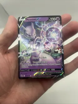 030/078 Mewtwo V Prize Pack Series Stamped Play Pokemon TCG GO - Image 4