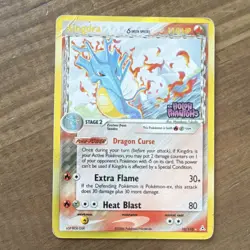 Pokemon Kingdra EX Holon Phantoms Delta Species Reverse Holo Rare 10/110 110HP - Image 1