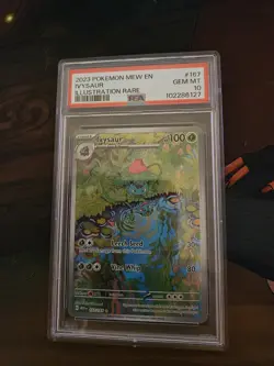 Pokemon TCG Ivysaur Scarlet & Violet 151 IR #167/165 Psa 10 - Image 1