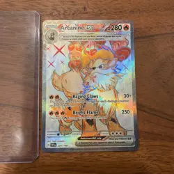 ARCANINE EX 2023 POKEMON SCARLET & VIOLET SVI EN #224/198 - Image 1