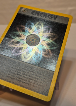 Rainbow Energy 17/82 Holo Rare SWIRL Unlimited Team Rocket Pokemon 1255 - Image 2