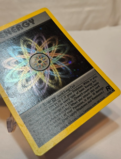 Rainbow Energy 17/82 Holo Rare SWIRL Unlimited Team Rocket Pokemon 1255 - Image 5