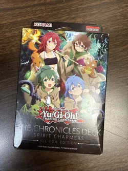 YUGIOH THE CHRONICLES SPIRIT CHARMERS DECK All FOIL 7 Sealed Boxes - Image 2