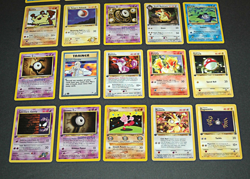 Pokemon 20 1st Edition Cards Bundle Lot Mixed CCG Non-Holo Assorted LP English - Image 3