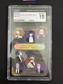 2025 Solo Leveling Korean Mapniverse Official Store Promo Card Ed.2 CGC 10 -LXT - Image 1