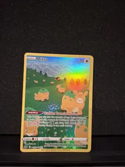 Pokemon TCG Ditto Crown Zenith Galarian Gallery Holo Ultra Rare Card GG22/GG70 - Image 1