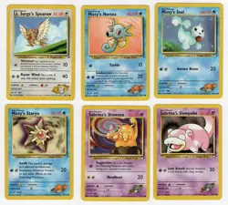2000 Pokemon Gym Heroes UNL 13 Card Set, No Dups, Commons Never Played NM+ - Image 2