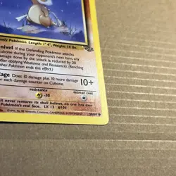 Pokemon TCG Cubone 1st Edition Jungle Pack Card 50/64 Vintage NM Never Played NM - Image 2