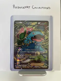 Venusaur EX Black Star Promo Full Art Holo Card XY123 Pokemon TCG - Image 1