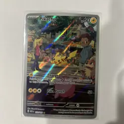 Pokemon Pikachu TCG Card 173/165 SV Scarlet & Violet 151 bottom heavy - Image 1