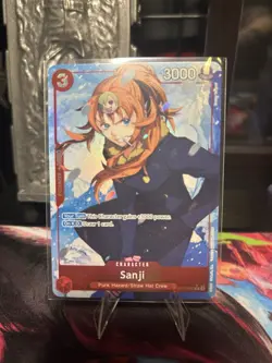 Sanji OP10-005 Royal Blood One Piece Card Game Full Art Foil Rare Nami English - Image 1