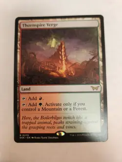 Thornspire Verge Duskmourn: House of Horror Regular Near Mint NM MTG - Image 1