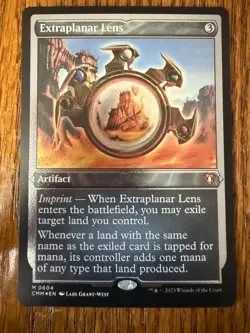 FOIL ETCHED Extraplanar Lens Commander Masters - Image 1