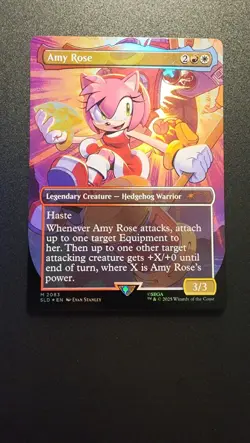Amy Rose (Rainbow Foil) Secret Lair Drop Foil - Image 1