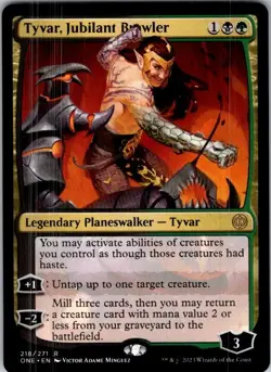 Magic | ONE | Tyvar, Jubilant Brawler | 218 | Normal | NM - Image 1