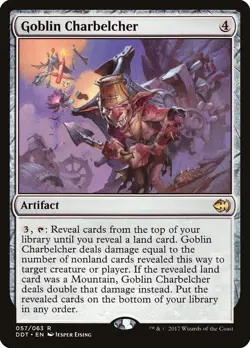 Goblin Charbelcher [Duel Decks: Merfolk vs. Goblins] Magic MTG - Image 1