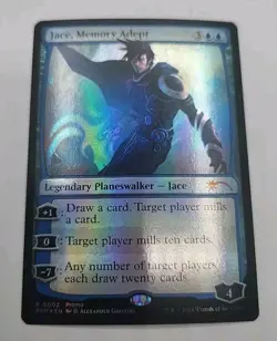 Magic The Gathering MTG Jace Memory Adept Near Mint Foil Promo 2024 - Image 2