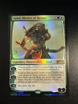 Magic The Gathering MTG Ajane Mentor of Heroes Foil Promo 2024 - Image 1