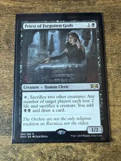 Priest of Forgotten Gods R Ravnica Allegiance 83 NM - Image 1