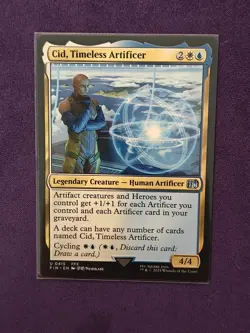 Cid, Timeless Artificer (0415) [FINAL FANTASY] Magic MTG FIN - Image 1
