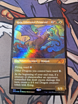 MTG Rith, Liberated Primeval Dominaria United - NM Showcase Textured Foil - Image 1