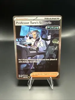 Pokemon Professor Turo's Scenario Special Illustration Paradox Rift 257/182 A - Image 1