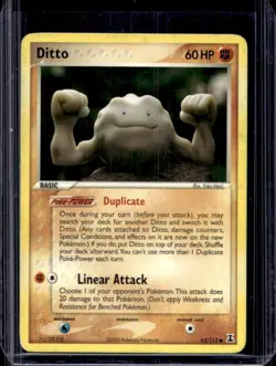 2005 Pokemon EX Delta Species Ditto #62/113 - Image 1