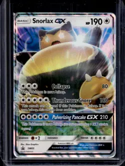 2016-19 Pokemon SM Black Star Promos Snorlax #SM05 - Image 1