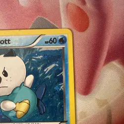 Oshawott Full Holo BW08 Pokemon Black and White Promo LP - Image 3