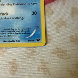 Oshawott Full Holo BW08 Pokemon Black and White Promo LP - Image 5