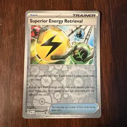 Superior Energy Retrieval 189/193 - Paldea Evolved - Pokemon - Reverse Holo - Image 1