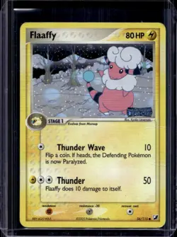 2005 Pokemon EX Unseen Forces Flaaffy Reverse Holo #56/115 - Image 1