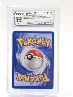 ROCKET'S WOBBUFFET 2004 POKEMON EX TEAM ROCKETS REVERSE HOLO 47 CGC 9 Q0004 - Image 2