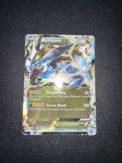Pokemon TCG Black Kyurem EX BW62 Black & White Promos Ultra Rare MP/HP - Image 1