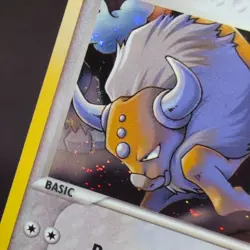 Pokemon TCG Tauros POP Promo Holo 5/17 With Swirl - Image 2
