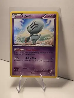 Elgyem - Black And White - BW55 Black Star Promo - Pokemon TCG LP - Image 1