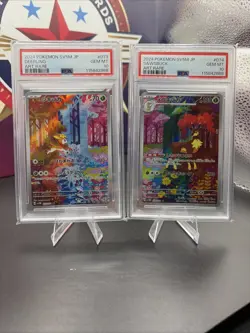 Pokemon Cyber Judge PSA 10 Sequential Deerling Sawsbuck Art Rare Set 073 074/071 - Image 1