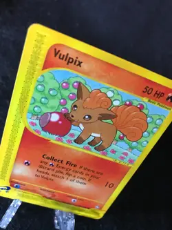 Vulpix 116/147 Aquapolis Common Pokemon TCG NM Never Played - Image 2