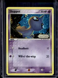 2006 Pokemon EX Legend Maker Shuppet Reverse Holo #63/92 - Image 1