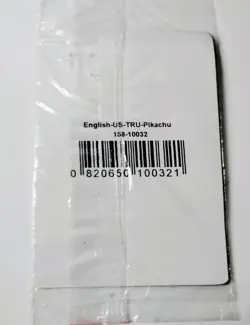 2016 Pokemon Generations PIKACHU Toys R Us Exclusive Promo 26/83 - SEALED - Image 2