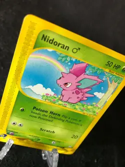 Nidoran M 096/147 Aquapolis Common Pokemon TCG NM Never Played - Image 2