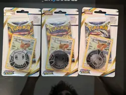 3 Packs Brilliant Stars Pokemon TCG Sword and Shield Blister Packs - Image 1