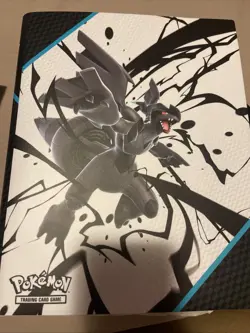 Lot Of 7 Pokemon Black Bolt Collection Binder Zekrom Premium Binder Only - Image 1