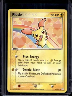 2004 Pokemon EX Hidden Legends Plusle #69/101 - Image 1