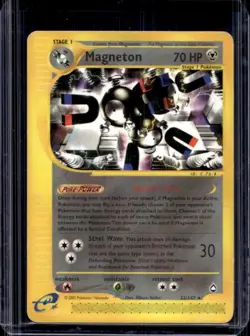 2003 Pokemon Aquapolis Magneton #22/147 - Image 1