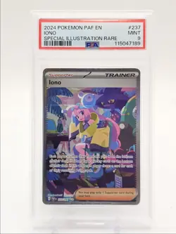 IONO 2024 POKEMON PALDEA EVOLVED SPECIAL ILLUSTRATION RARE 237/091 PSA 9 Q0004 - Image 1