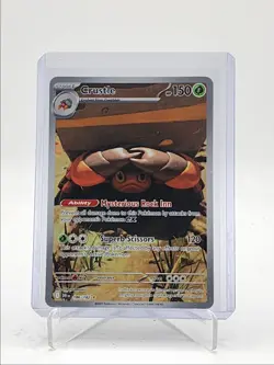 CRUSTLE 2025 POKEMON SV DESTINED RIVALS ILLUSTRATION RARE 186/182 Q5542 - Image 1