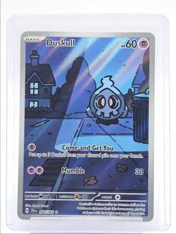 DUSKULL 2024 POKEMON SV SHROUDED FABLE ILLUSTRATION RARE 068/064 Q1860 - Image 1