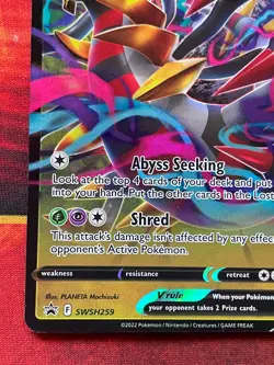 Giratina V - SWSH259 - Pokemon Sword & Shield Black Star Promo - NM - Image 4