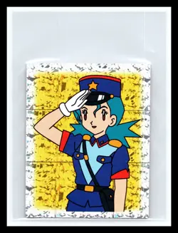 💥 Jenny Merlin Pokemon 1999 Vintage Album Sticker Silver Prism Holo # S32 - Image 1